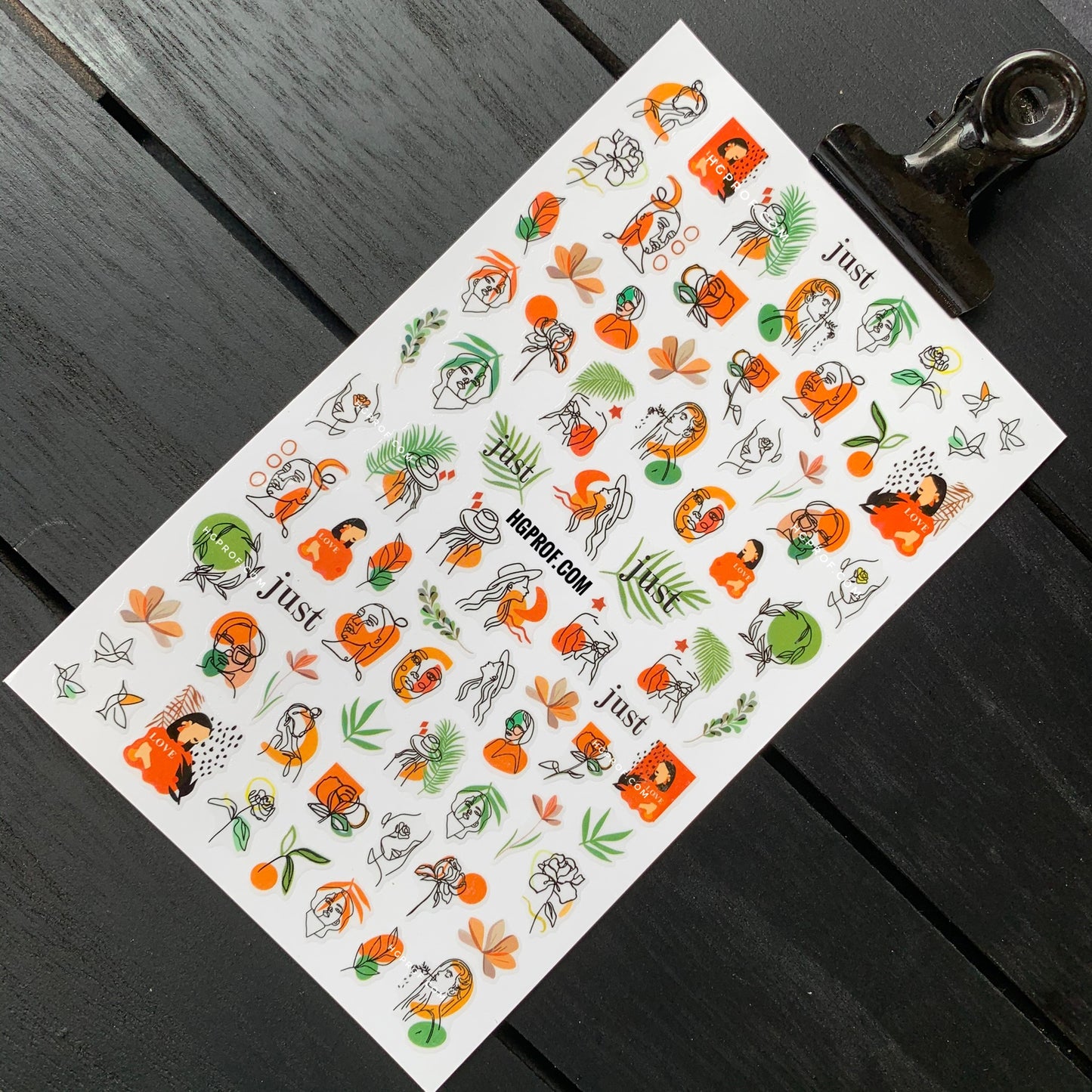 3D Nail Stickers JUST