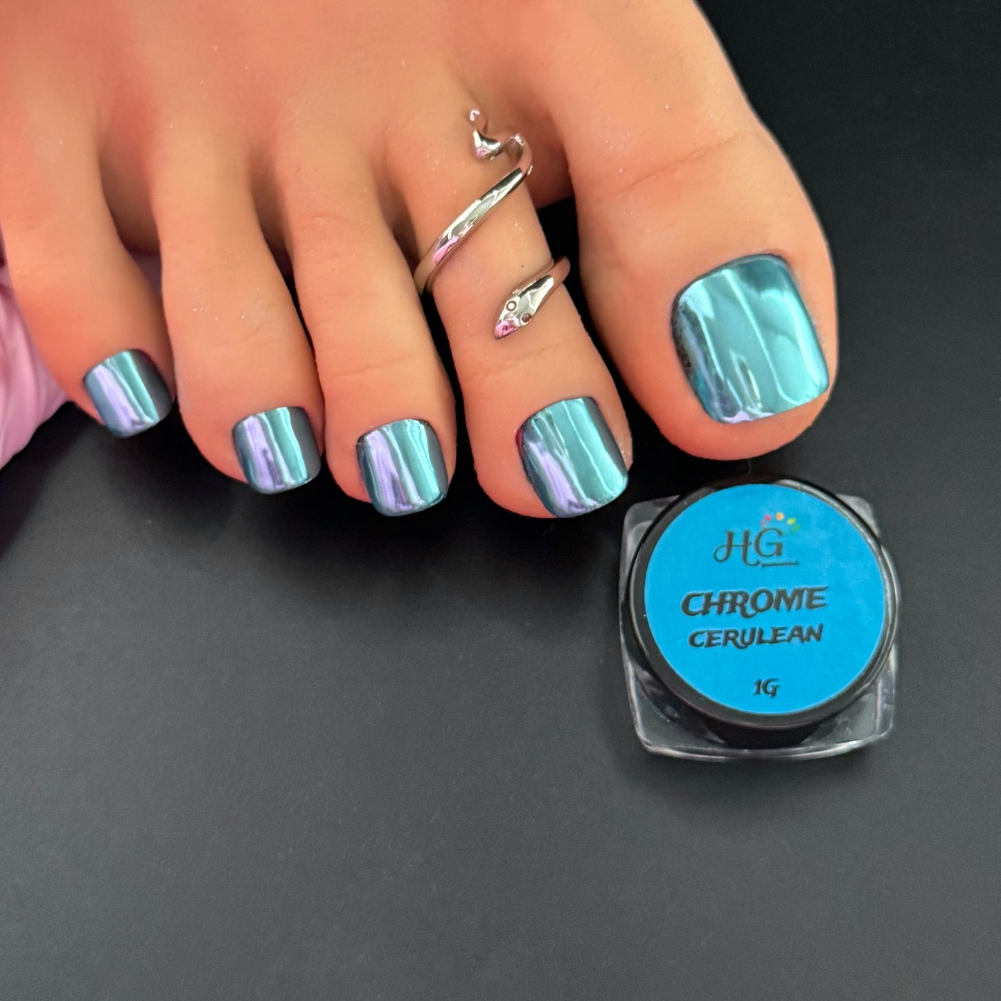 CERULEAN, Mirror Chrome Powder