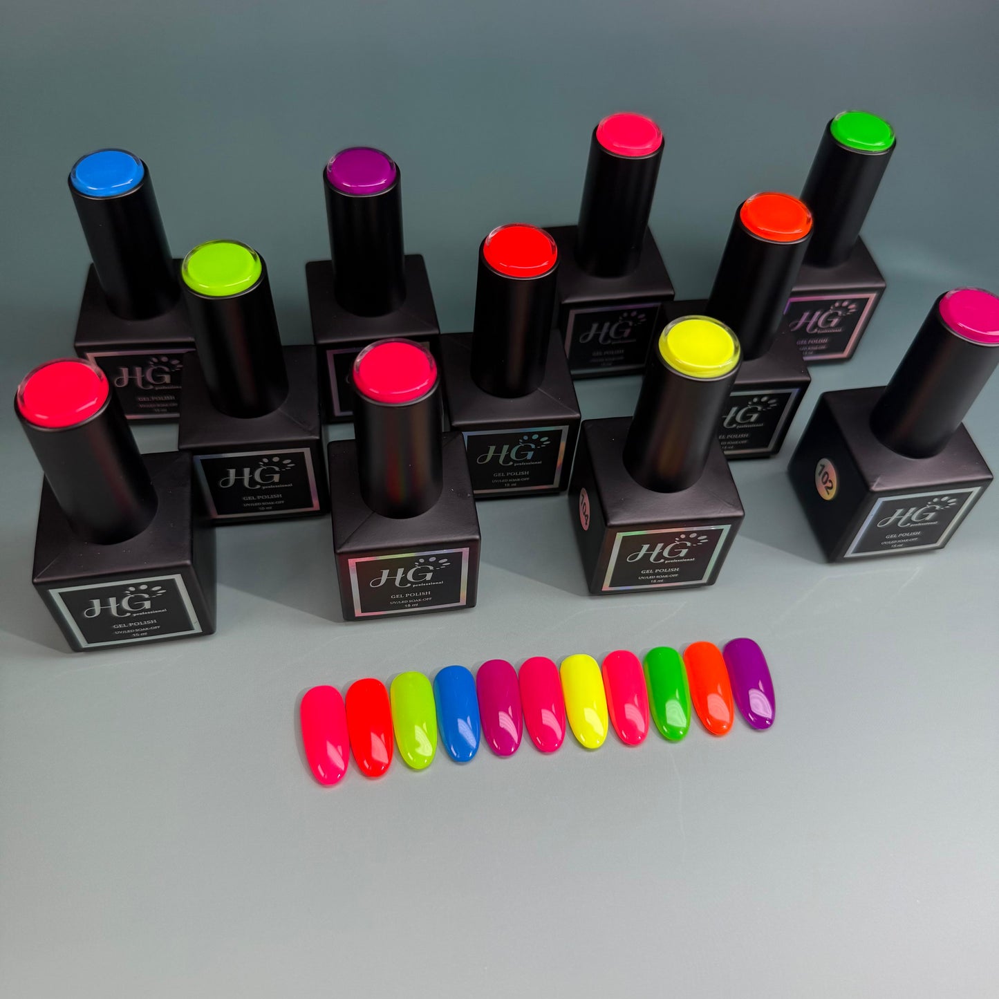 Neon, Gel Polish
