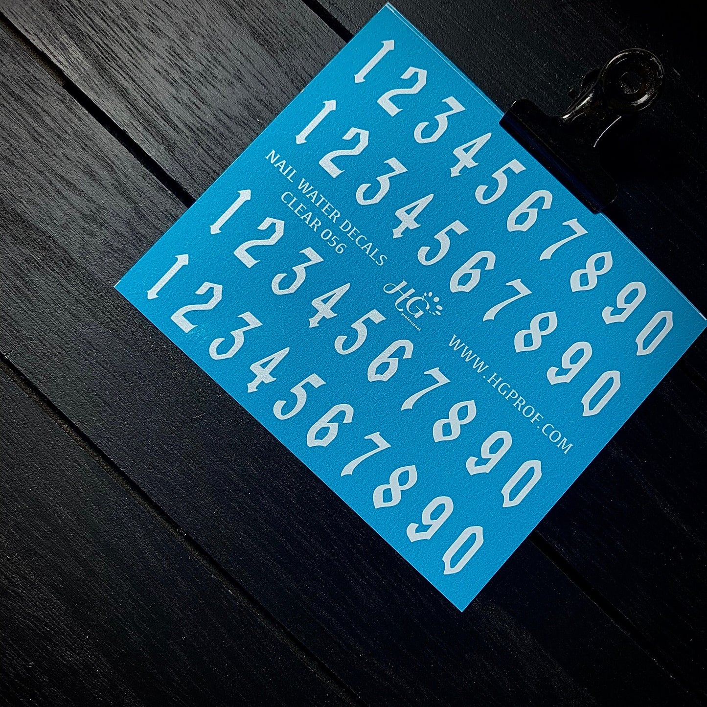 056 Nail Water Decals