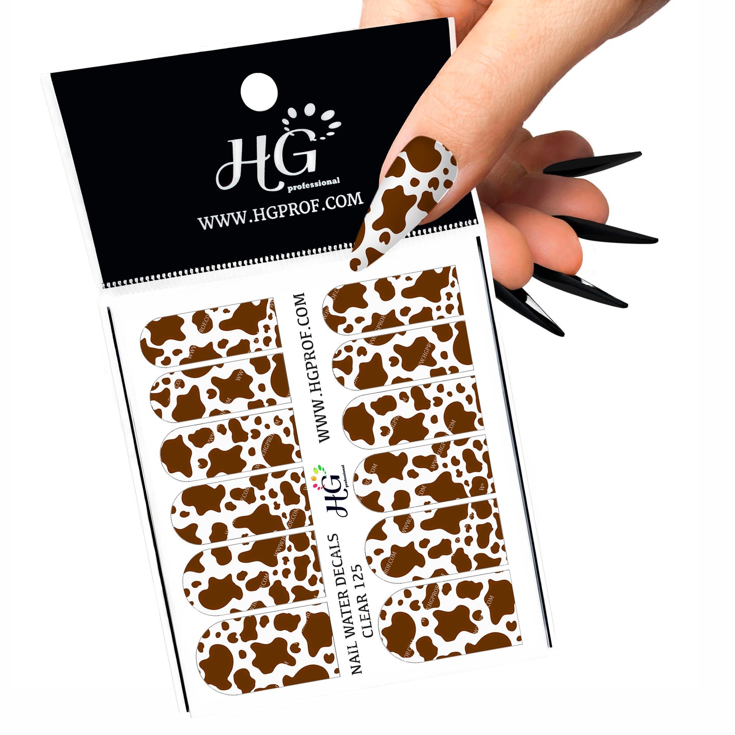 125 Nail Water Decals