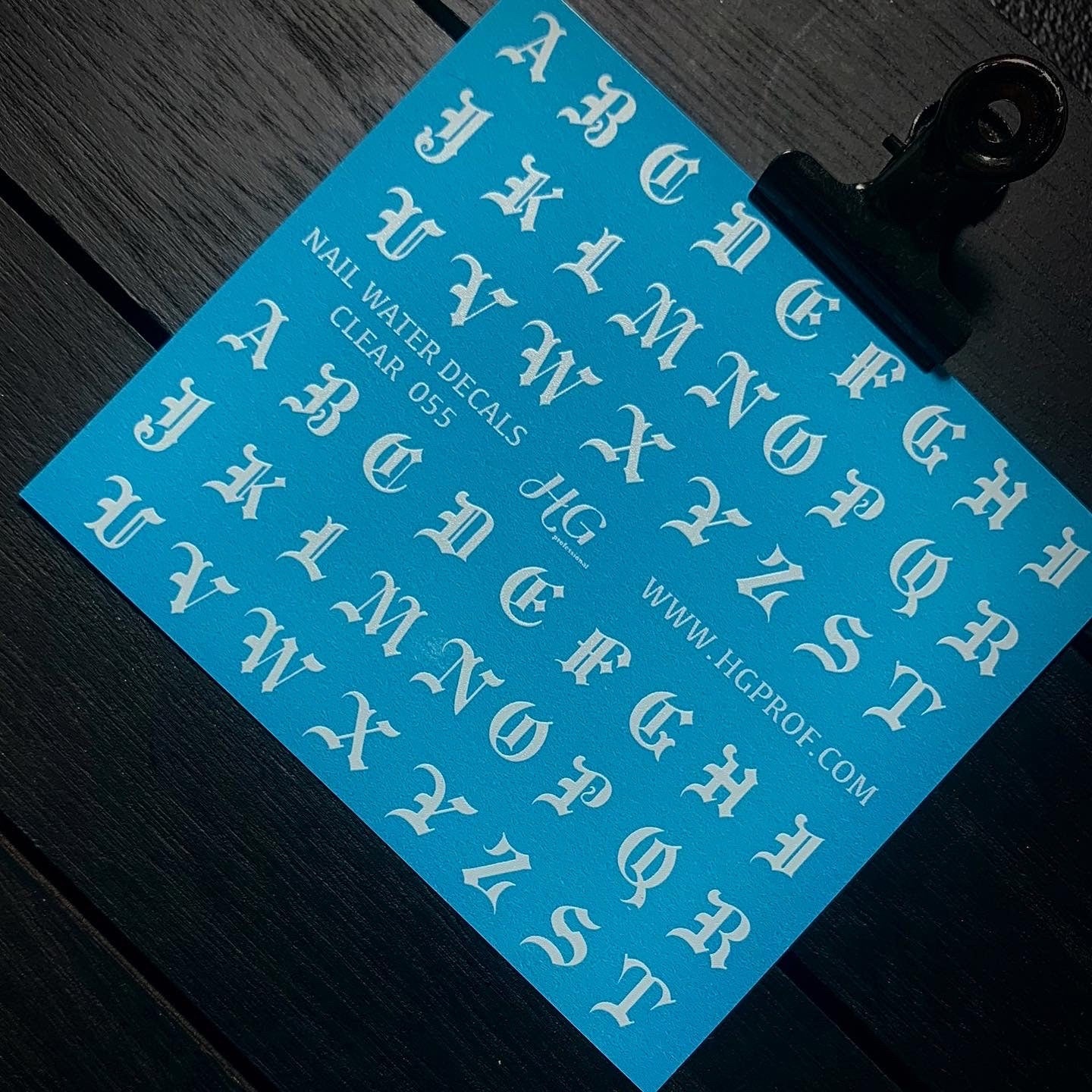 055 Nail Water Decals