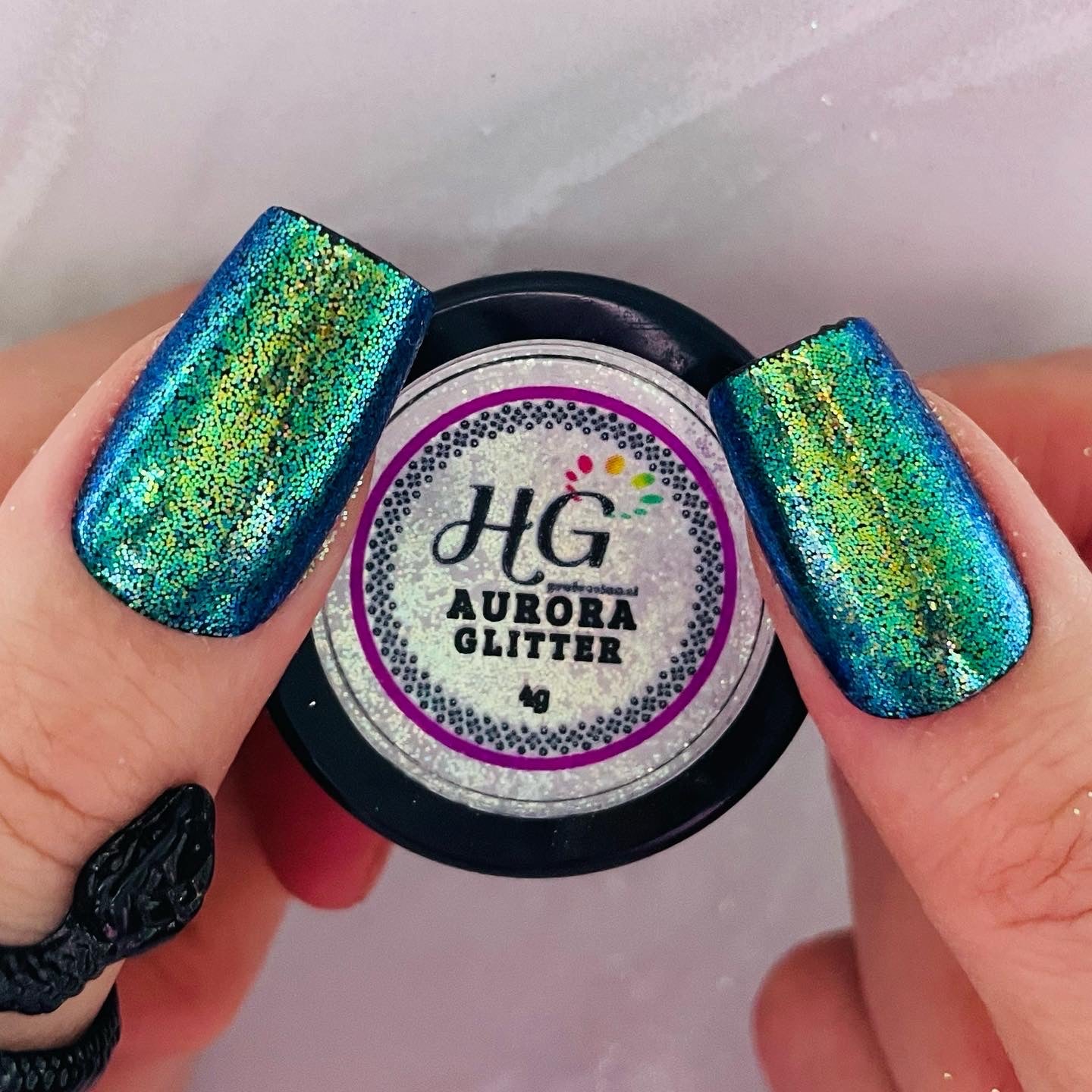 Aurora Glitter Pink