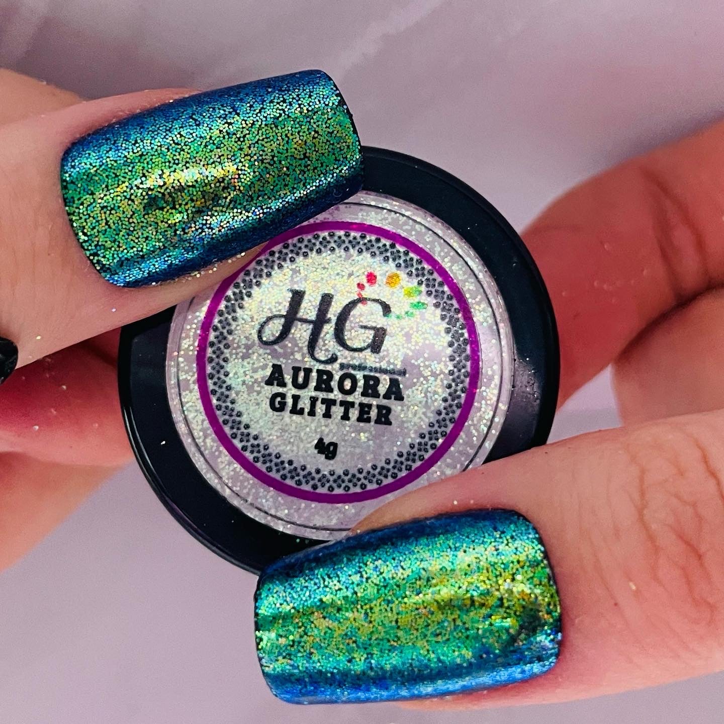 Aurora Glitter Pink