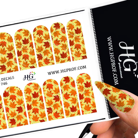 746 Nail Water Decals