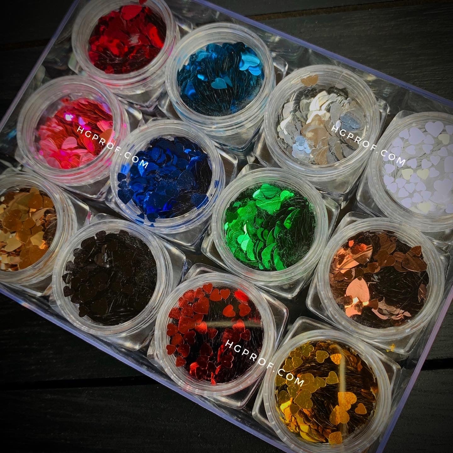 Glitter Set 12 jars