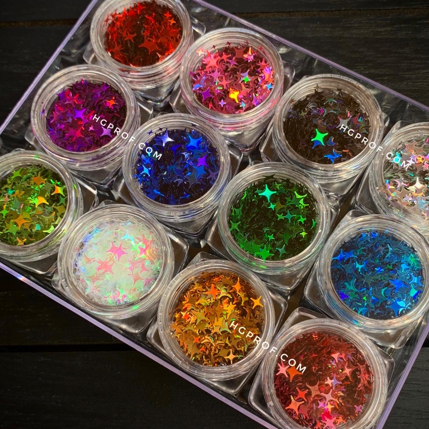 Glitter Set 12 jars