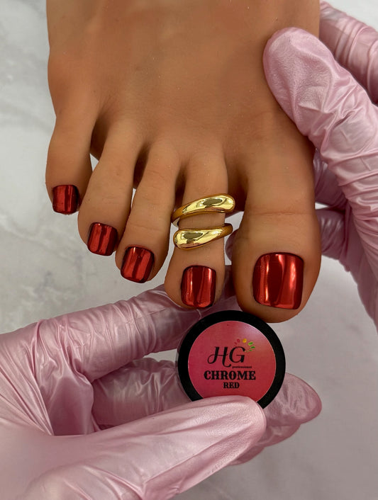 RED, Mirror Chrome Powder