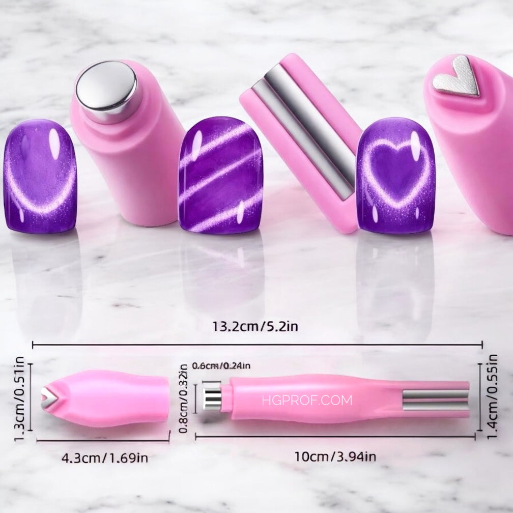 Cat Eye Magnet Pink