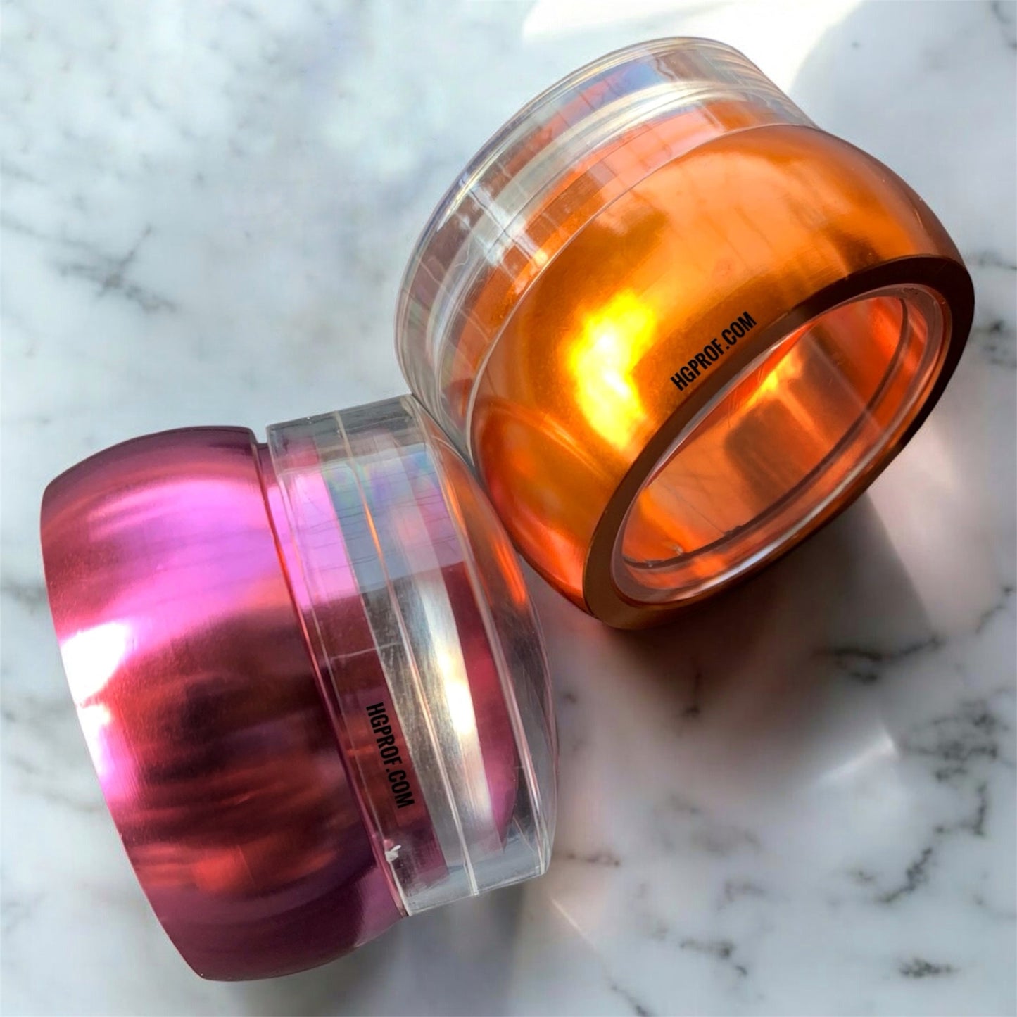 Clear Stamper Pink & Gold