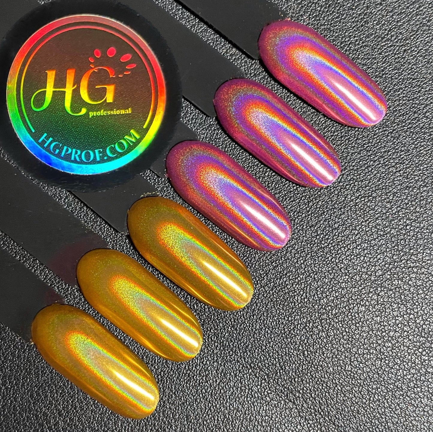 Holographic Powder Gold