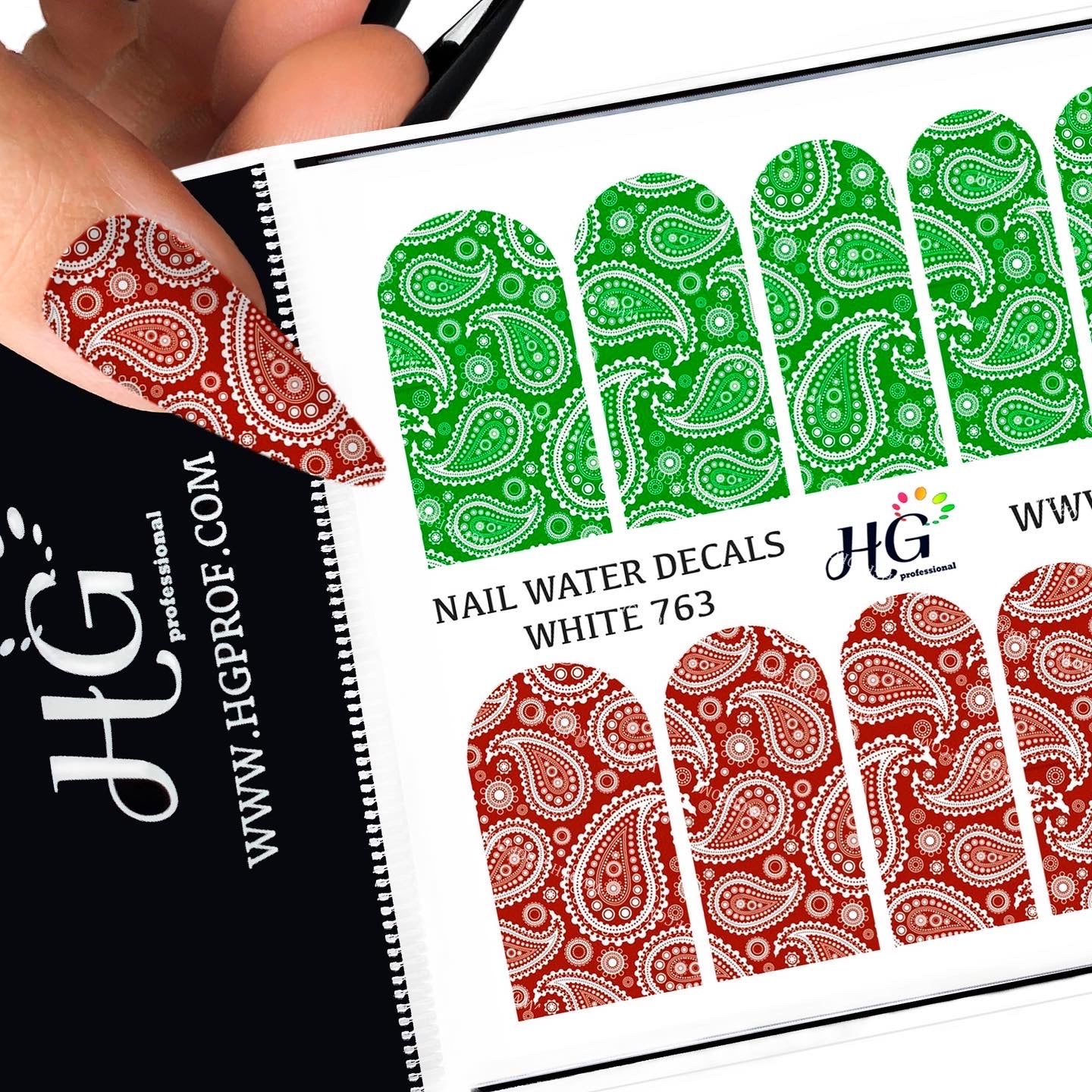 763 Nail Water Decals