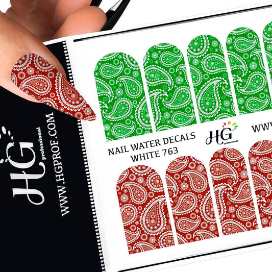 763 Nail Water Decals