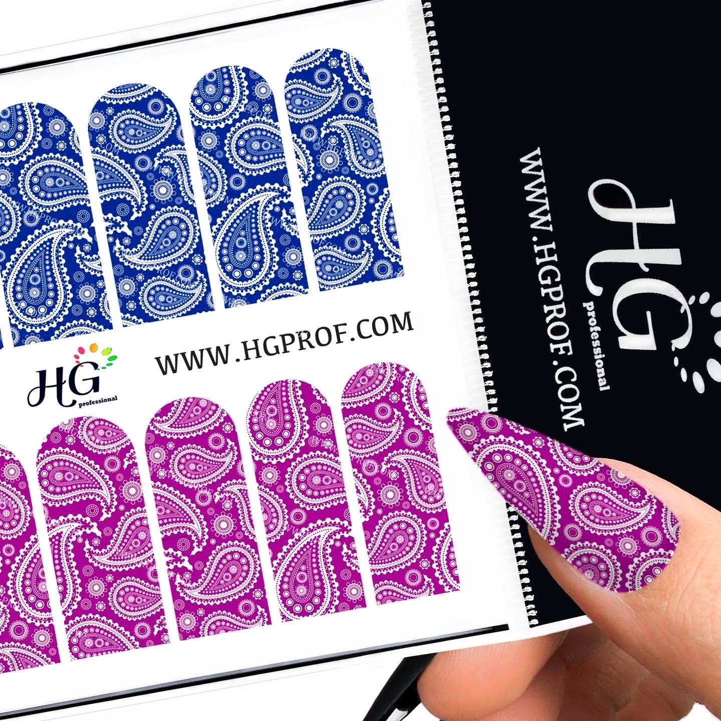 763A Nail Water Decals