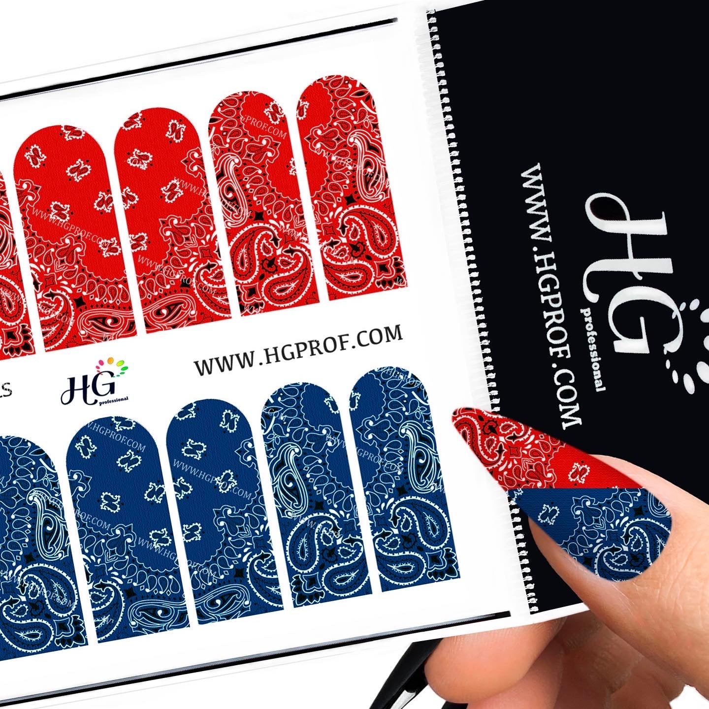 722 Nail Water Decals