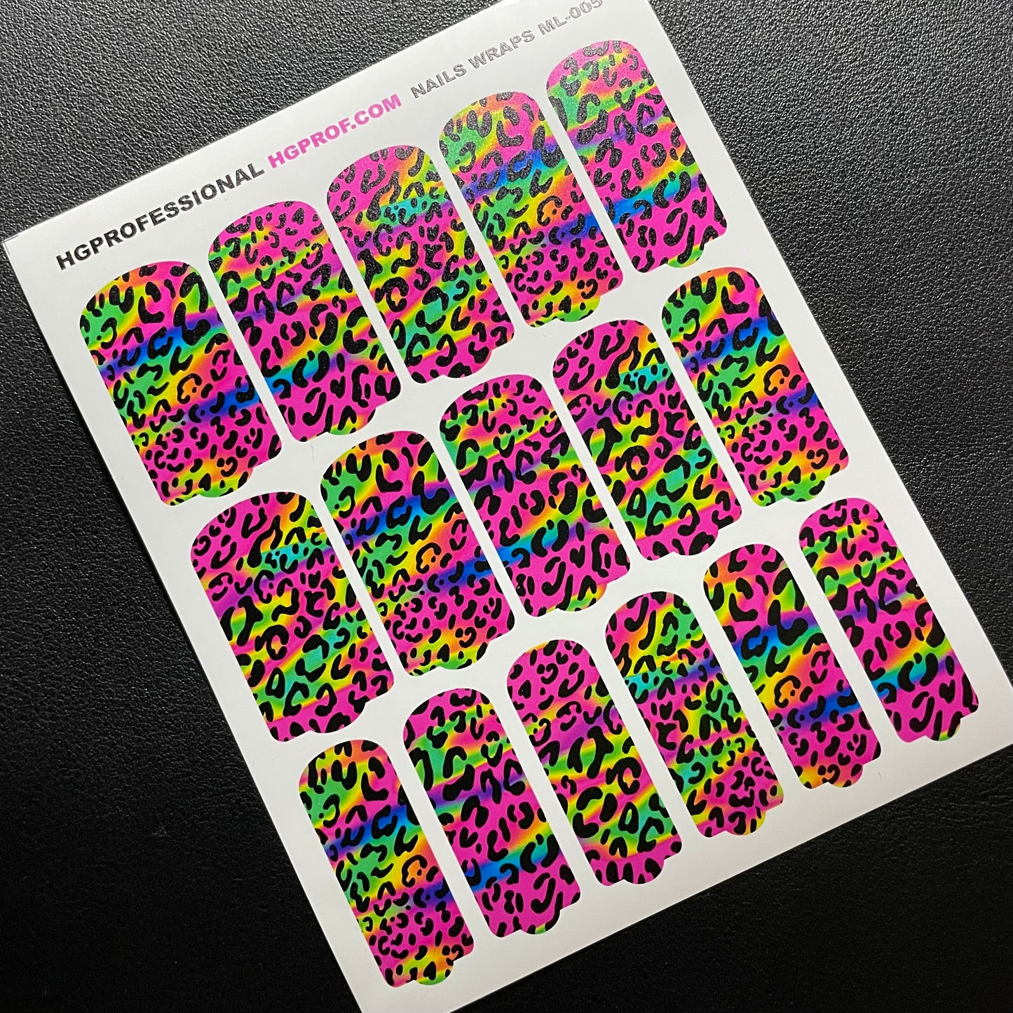 ML-005 Stickers Wraps ( Long Nails )