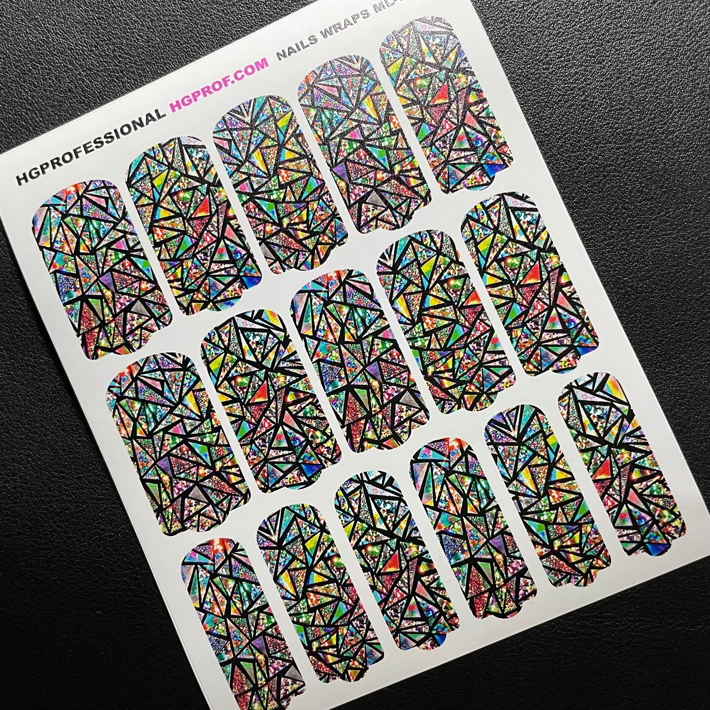 ML-002 Stickers Wraps ( Long Nails )