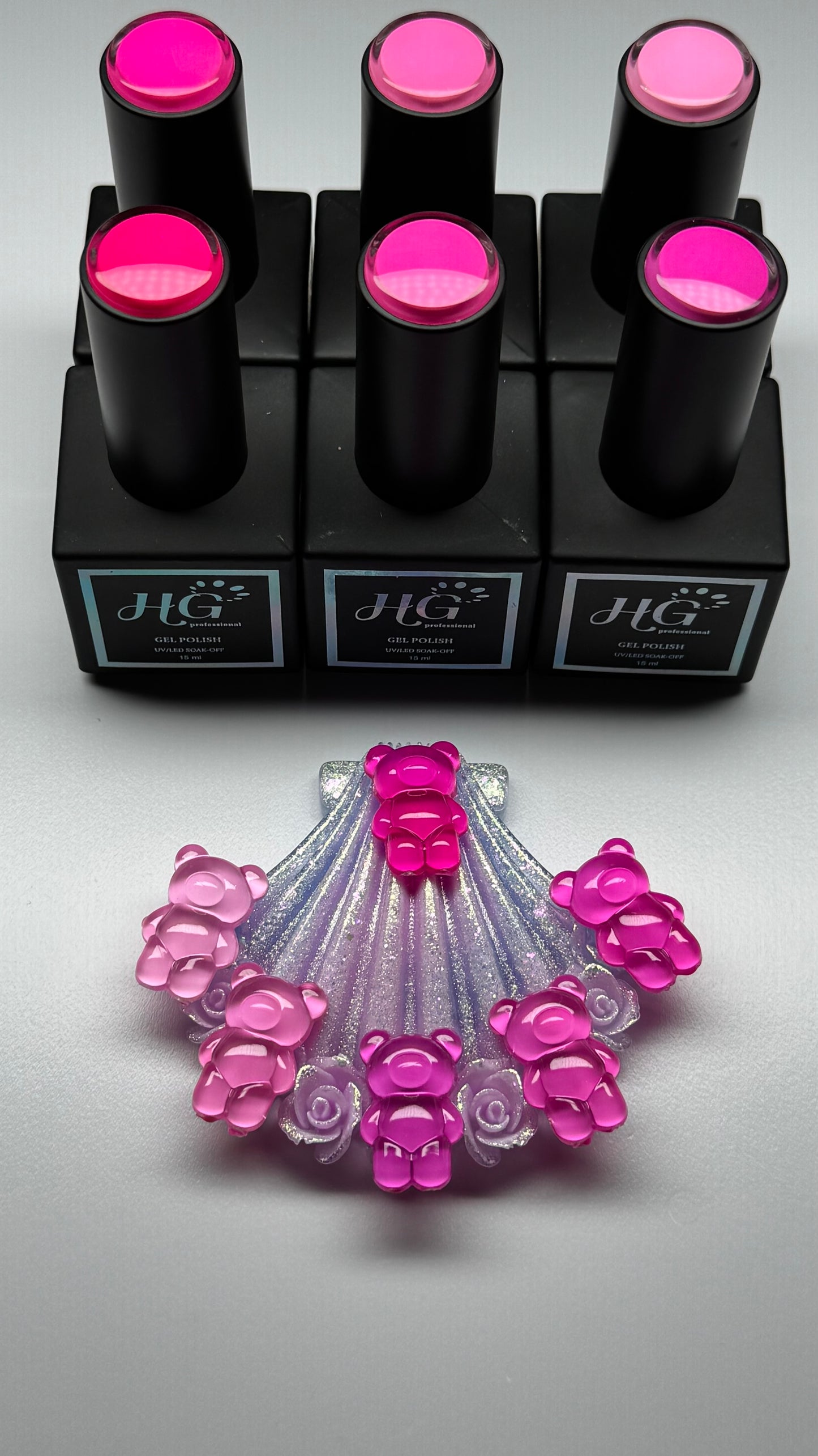 Pink Collection, Nail Gel Polish