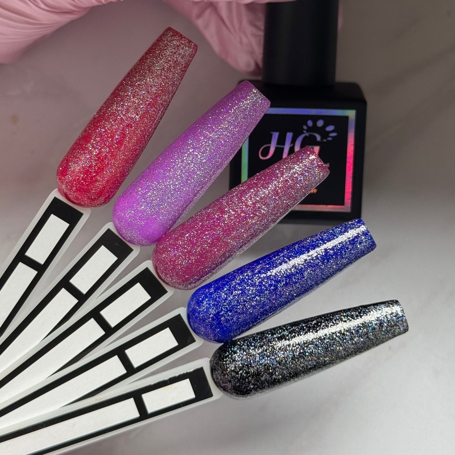05 Glitter Nail Gel Polish