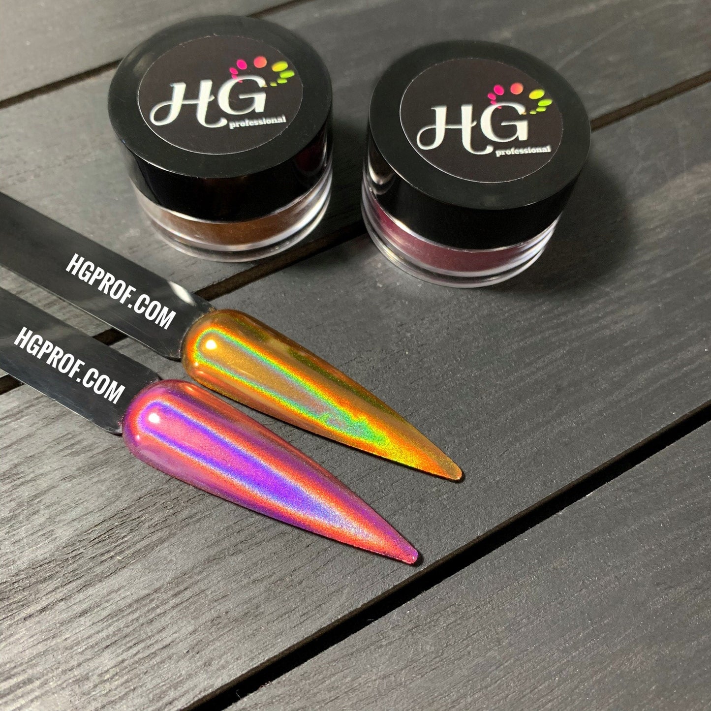 Holographic Powder Gold