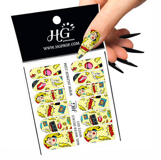 023 Nail Water Decals