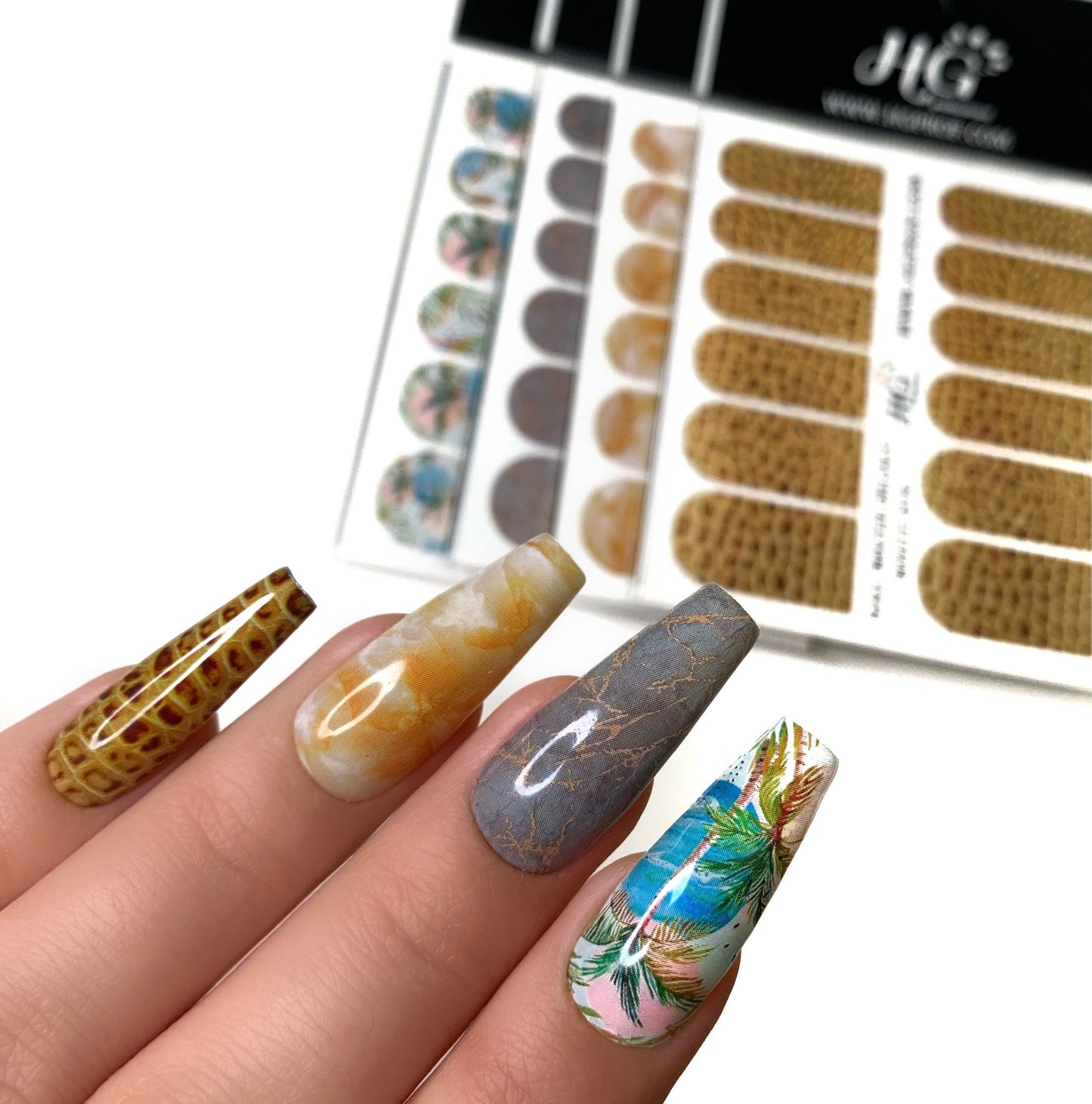 073 Nail Water Decals