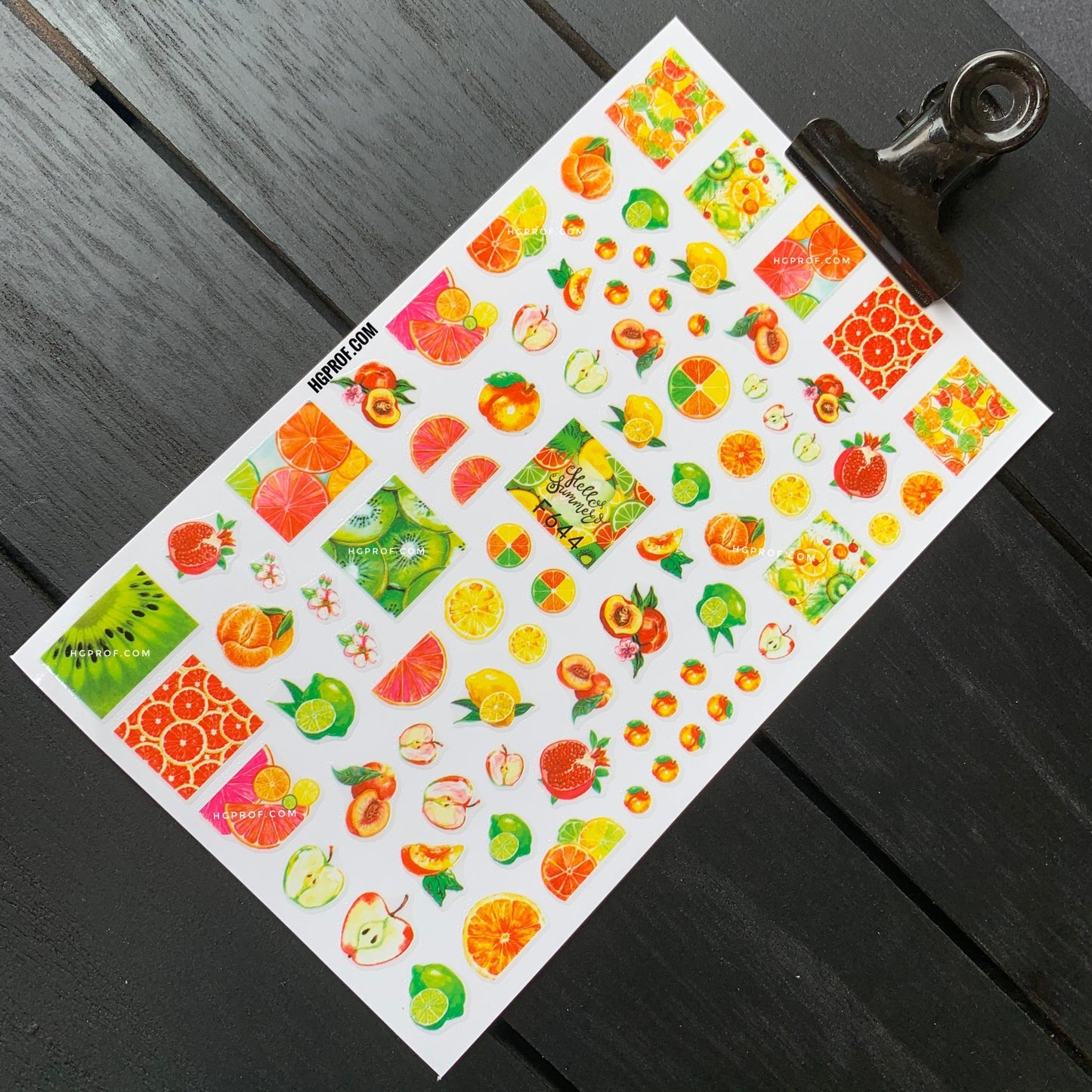 3D Nail Stickers  FRUITS