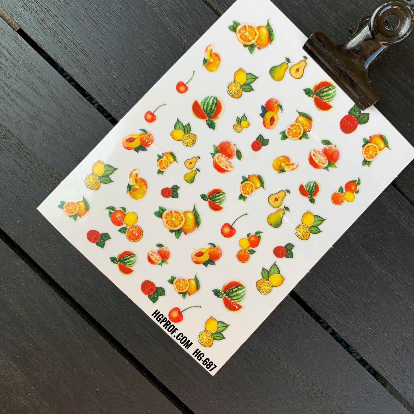 3D Nail Stickers  FRUITS