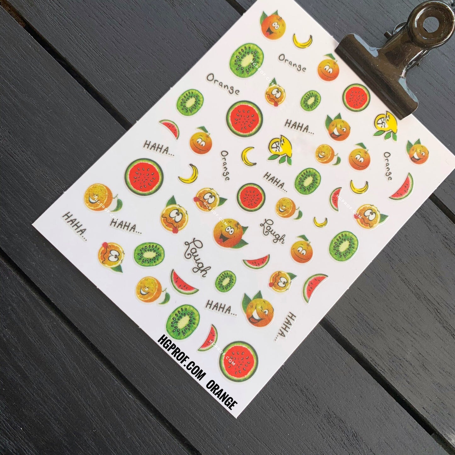 3D Nail Stickers  FRUITS