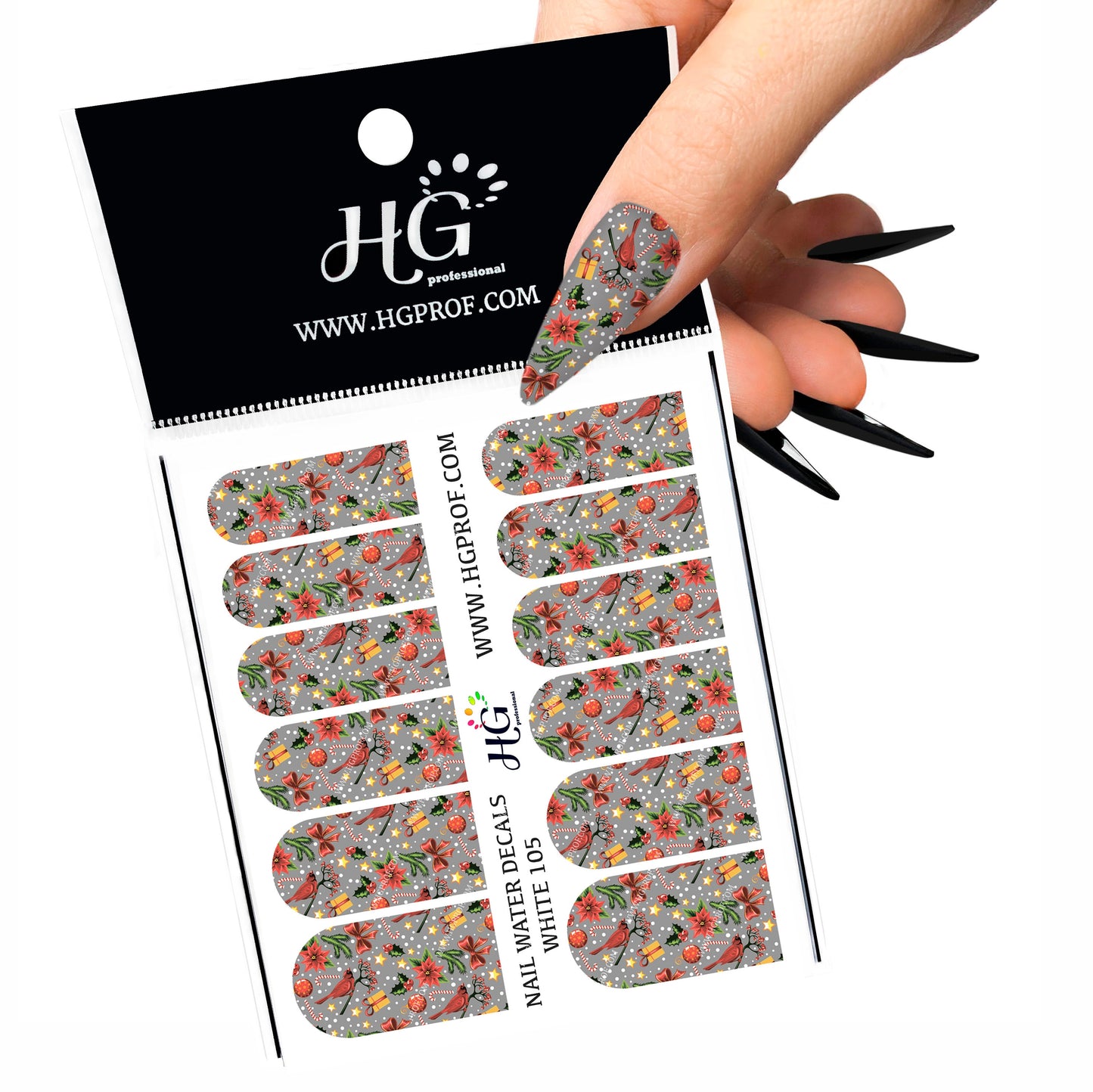 105 Nail Water Decals