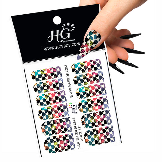 119 Nail Water Decals