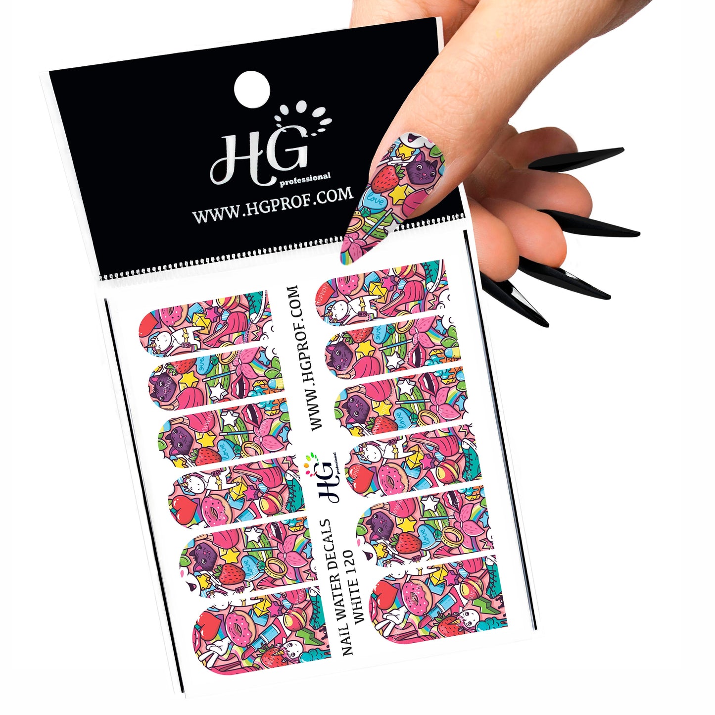 120 Nail Water Decals