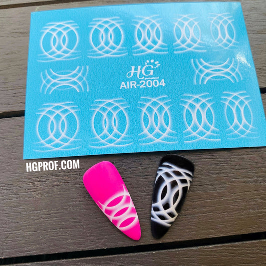 AIRBRUSH Water Decals HG-2004