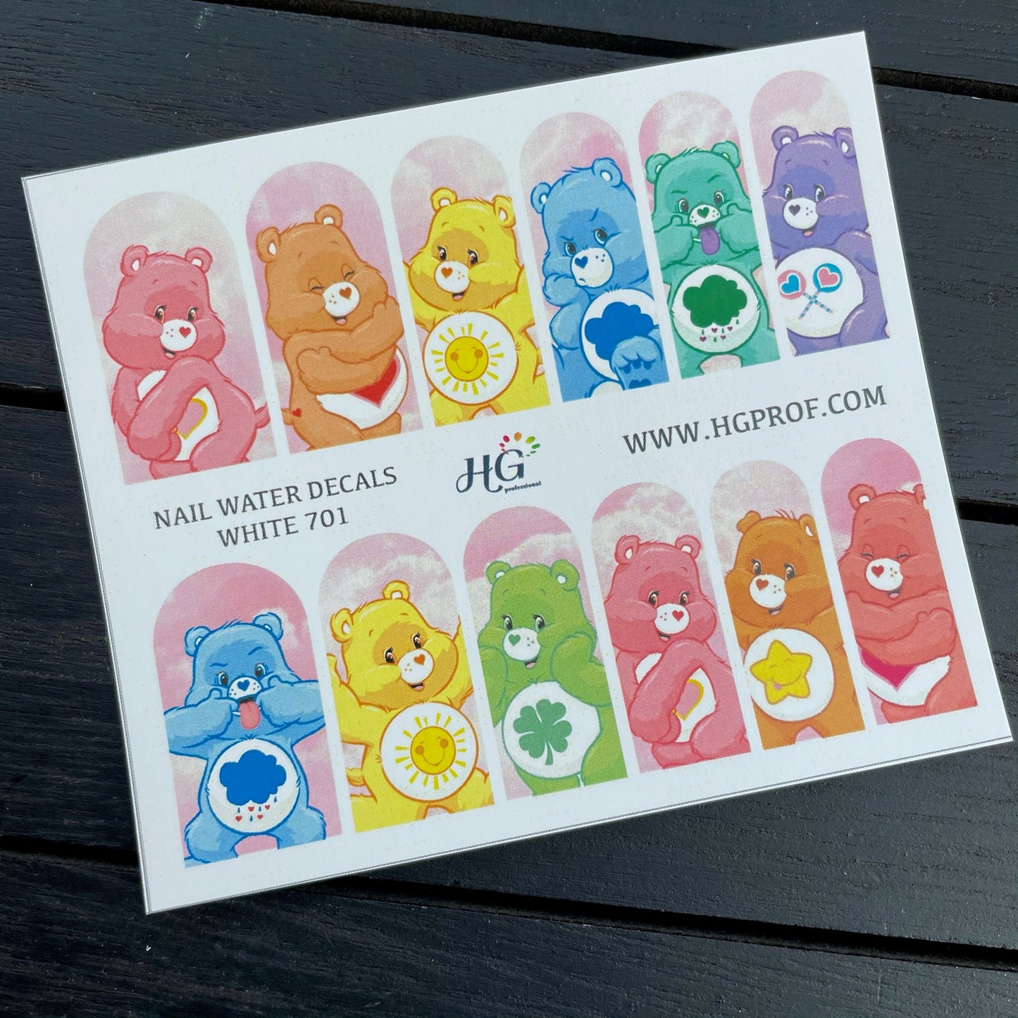 701 Nail Water Decals