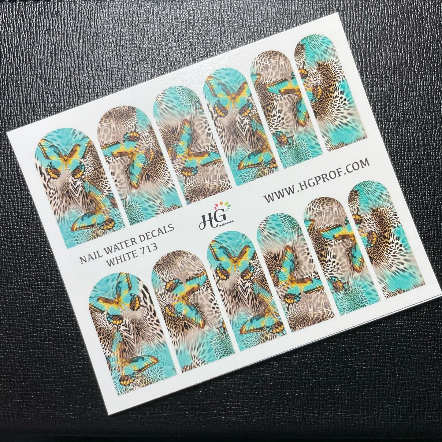 713 Nail Water Decals