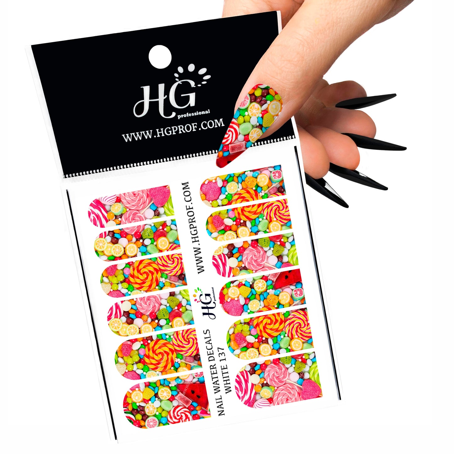 137 Nail Water Decals