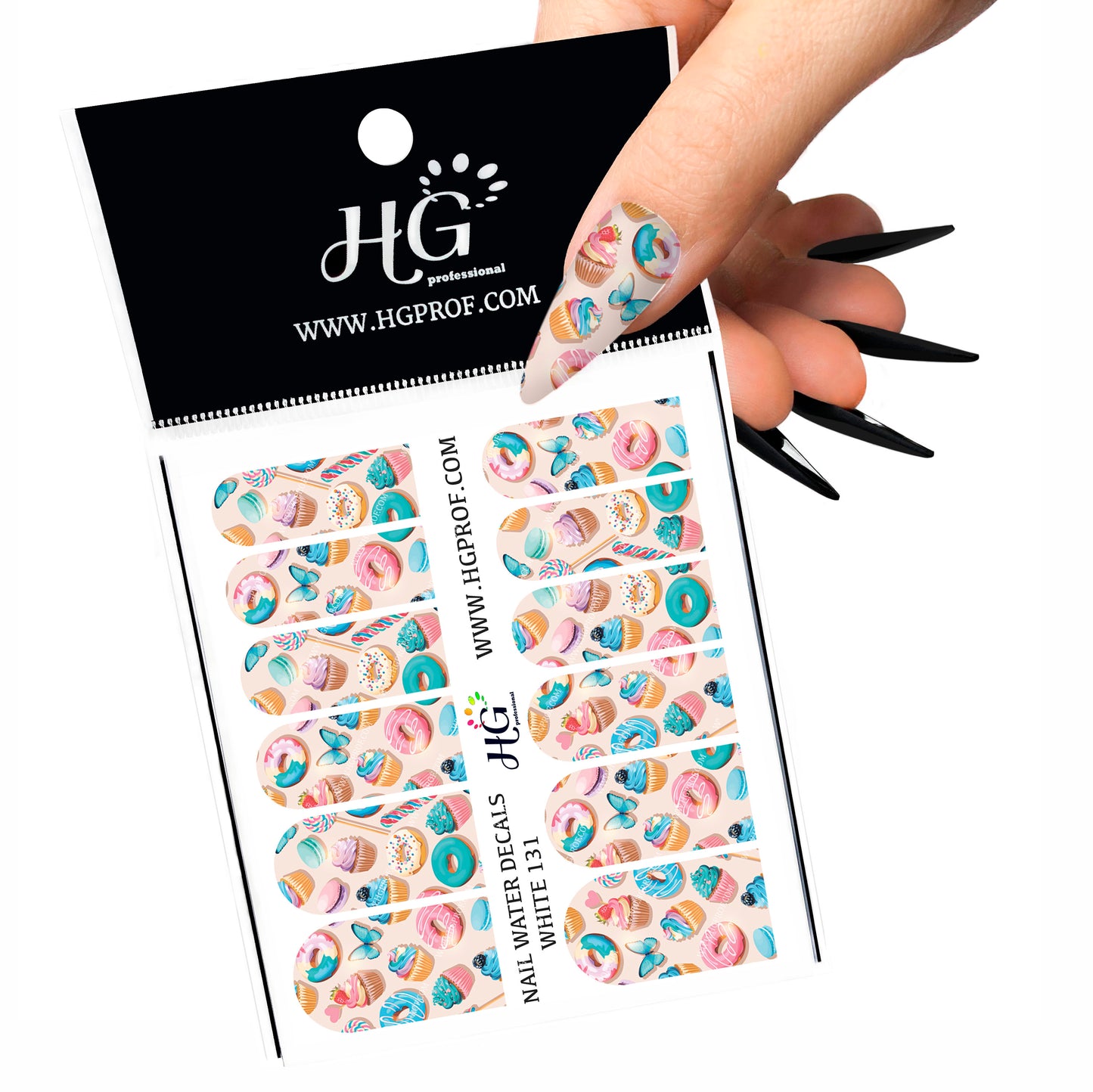 131 Nail Water Decals