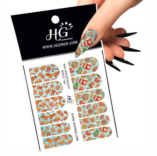 769 Nail Water Decals