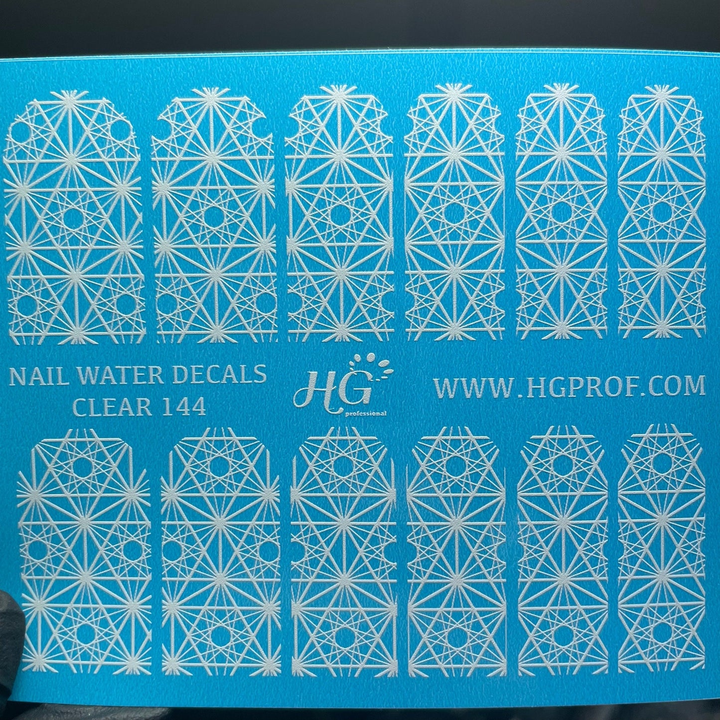 144 Nail Water Decals