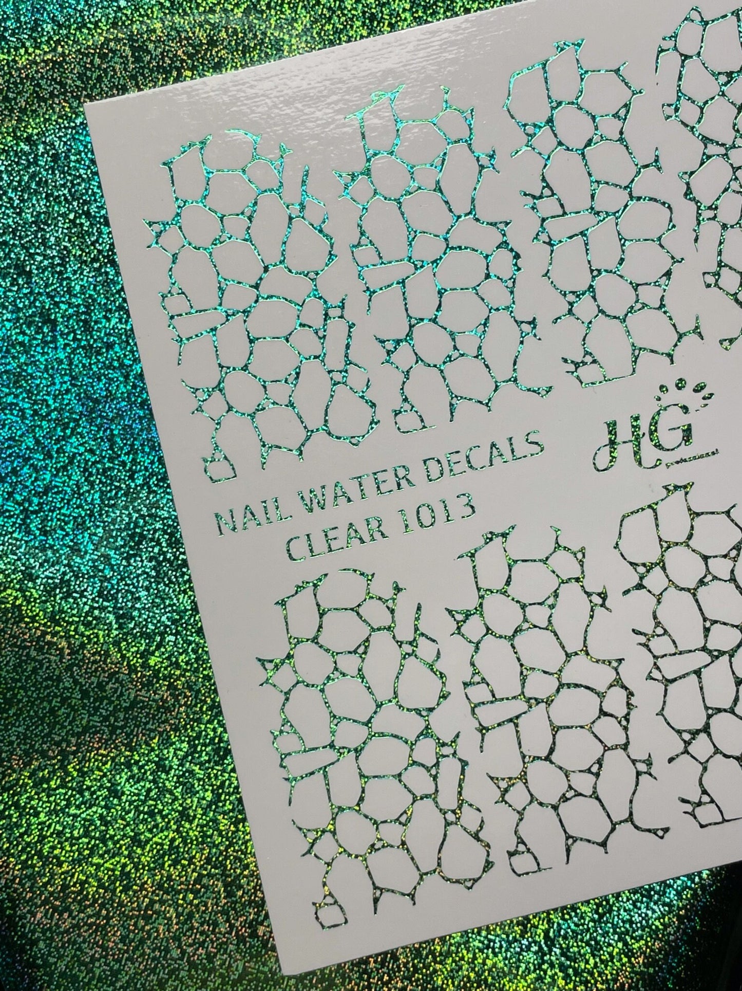 1013 Nail Water Decals