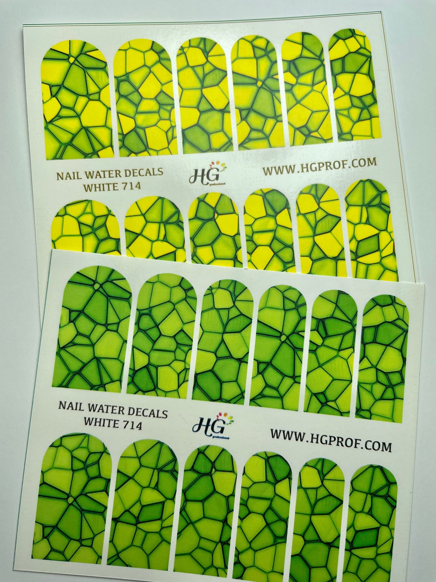 714 Nail Water Decals