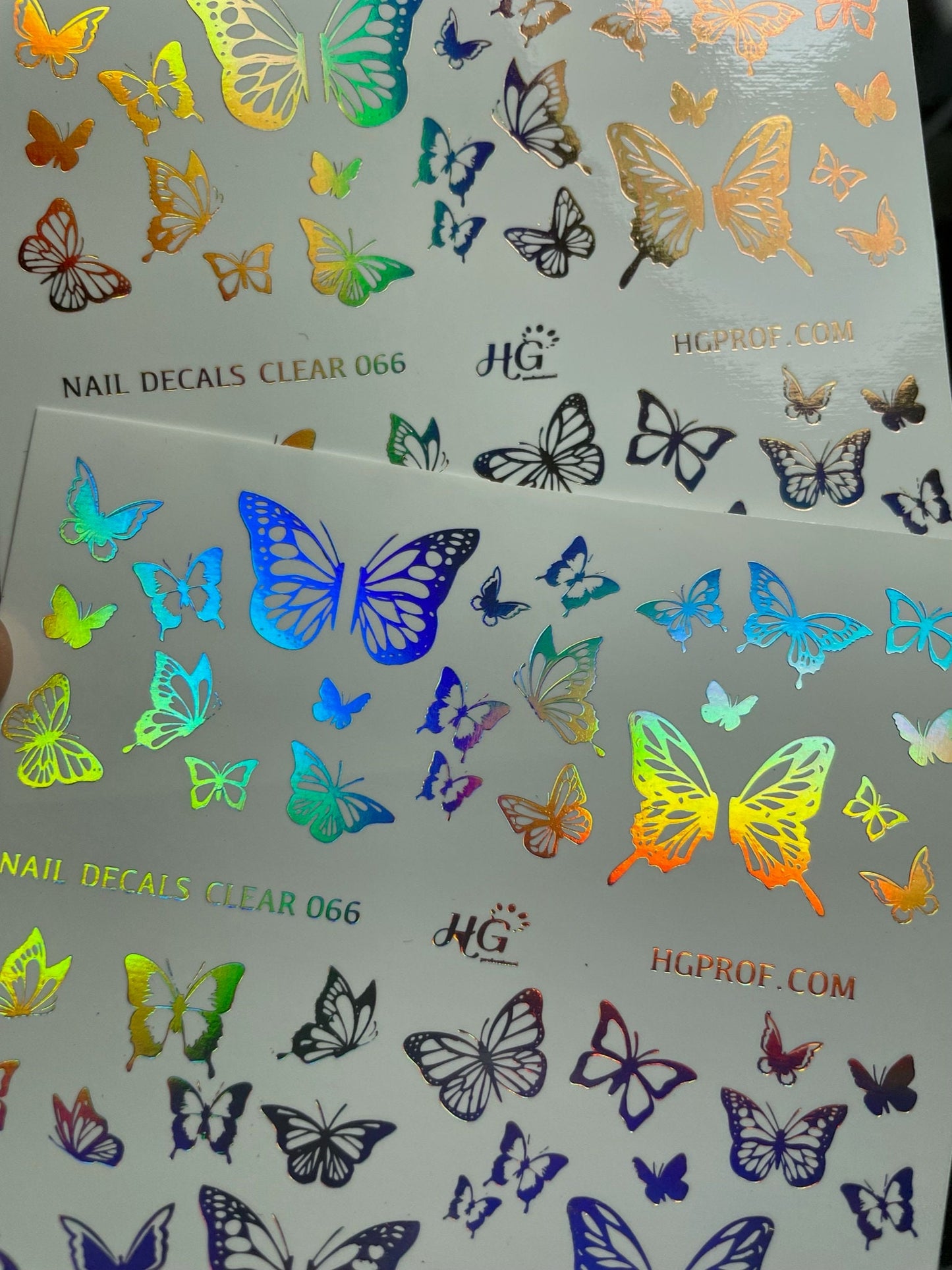 066 Nail Water Decals