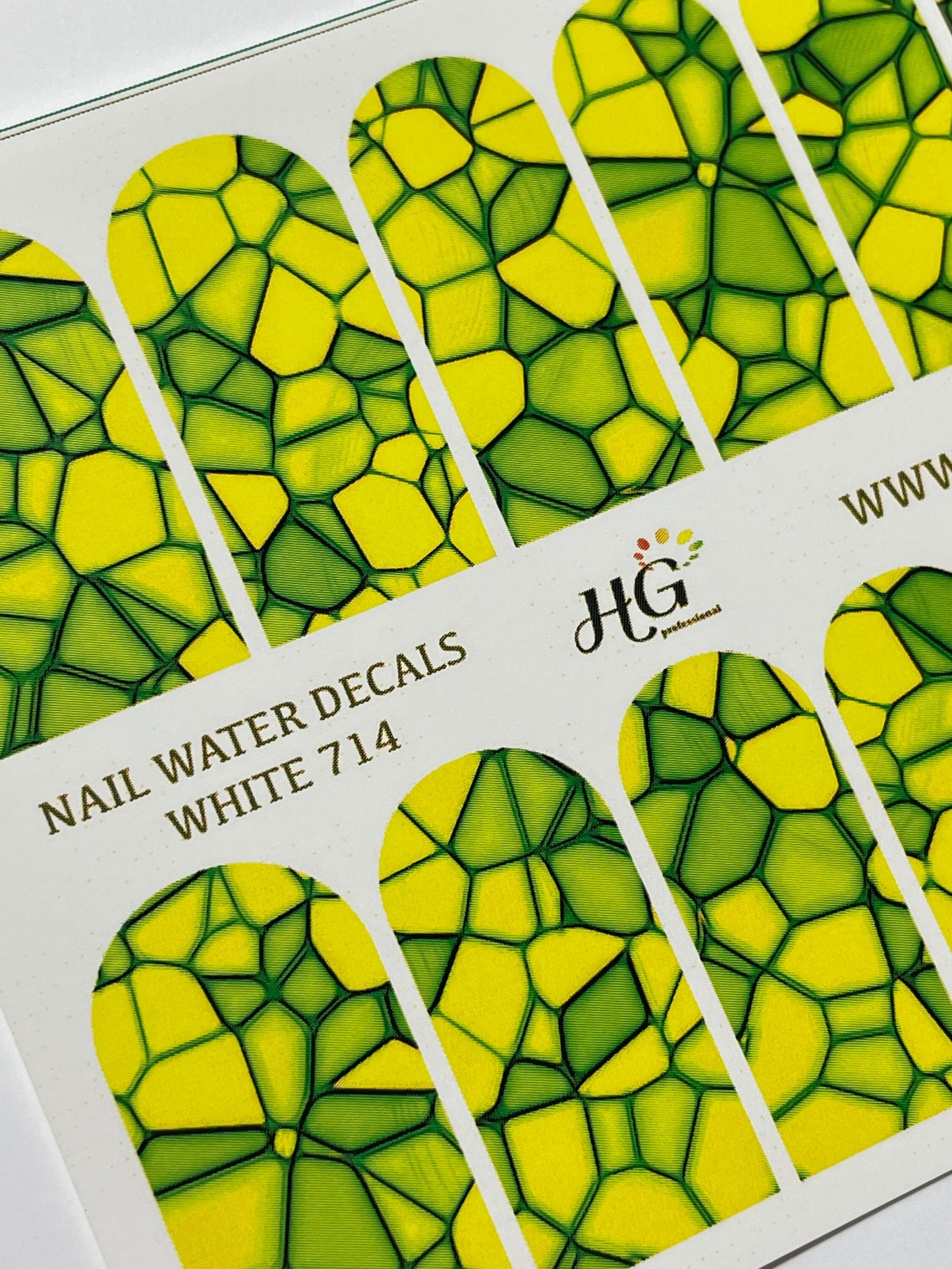 714 Nail Water Decals