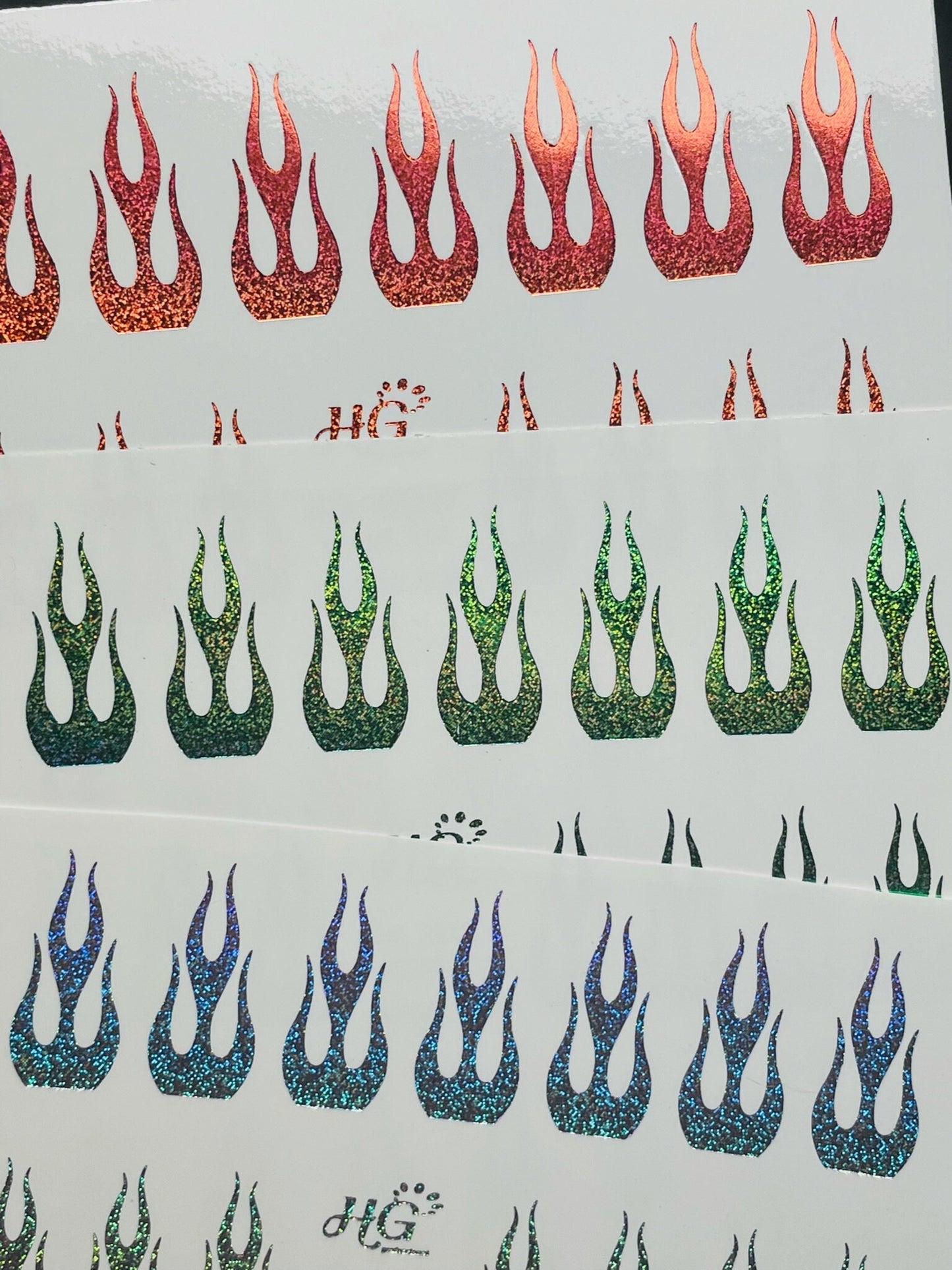 165 Nail Water Decals