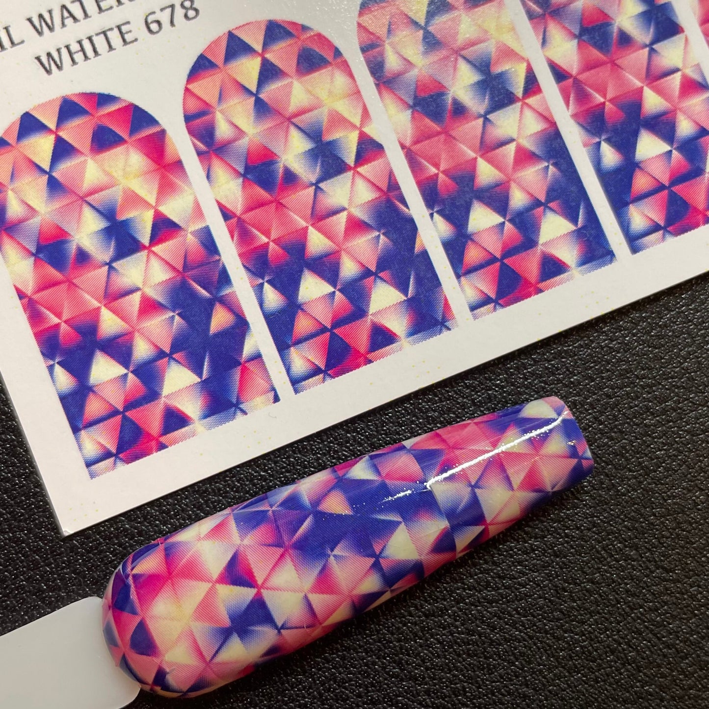 678 Nail Water Decals