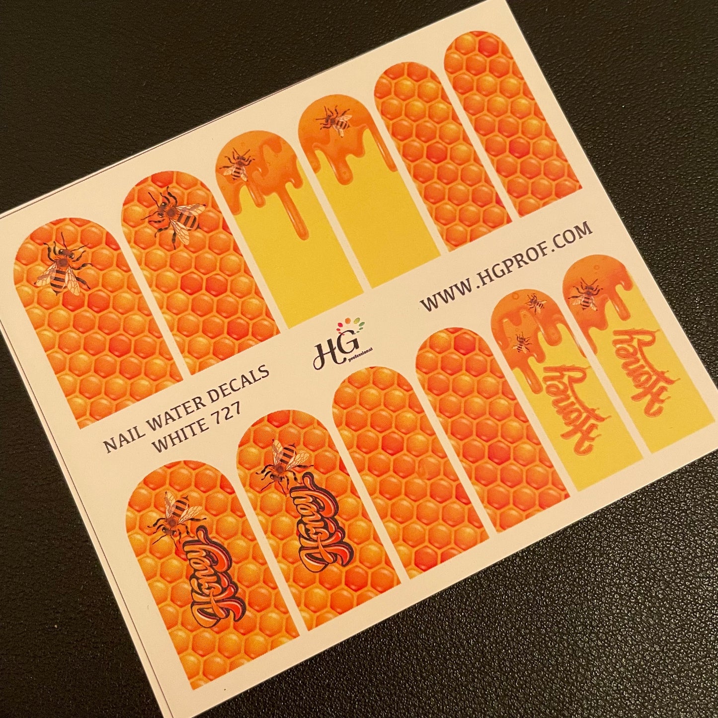 727 Nail Water Decals