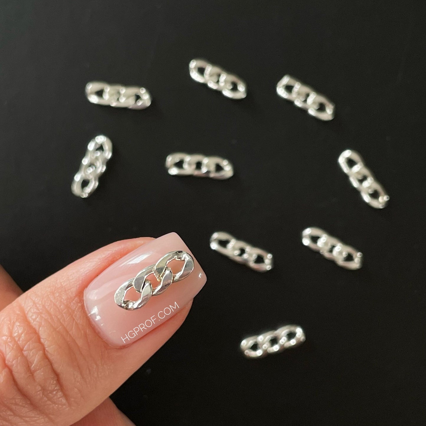 Metallic Chains For Nails