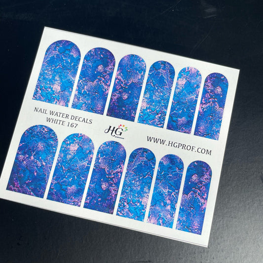 167 Nail Water Decals