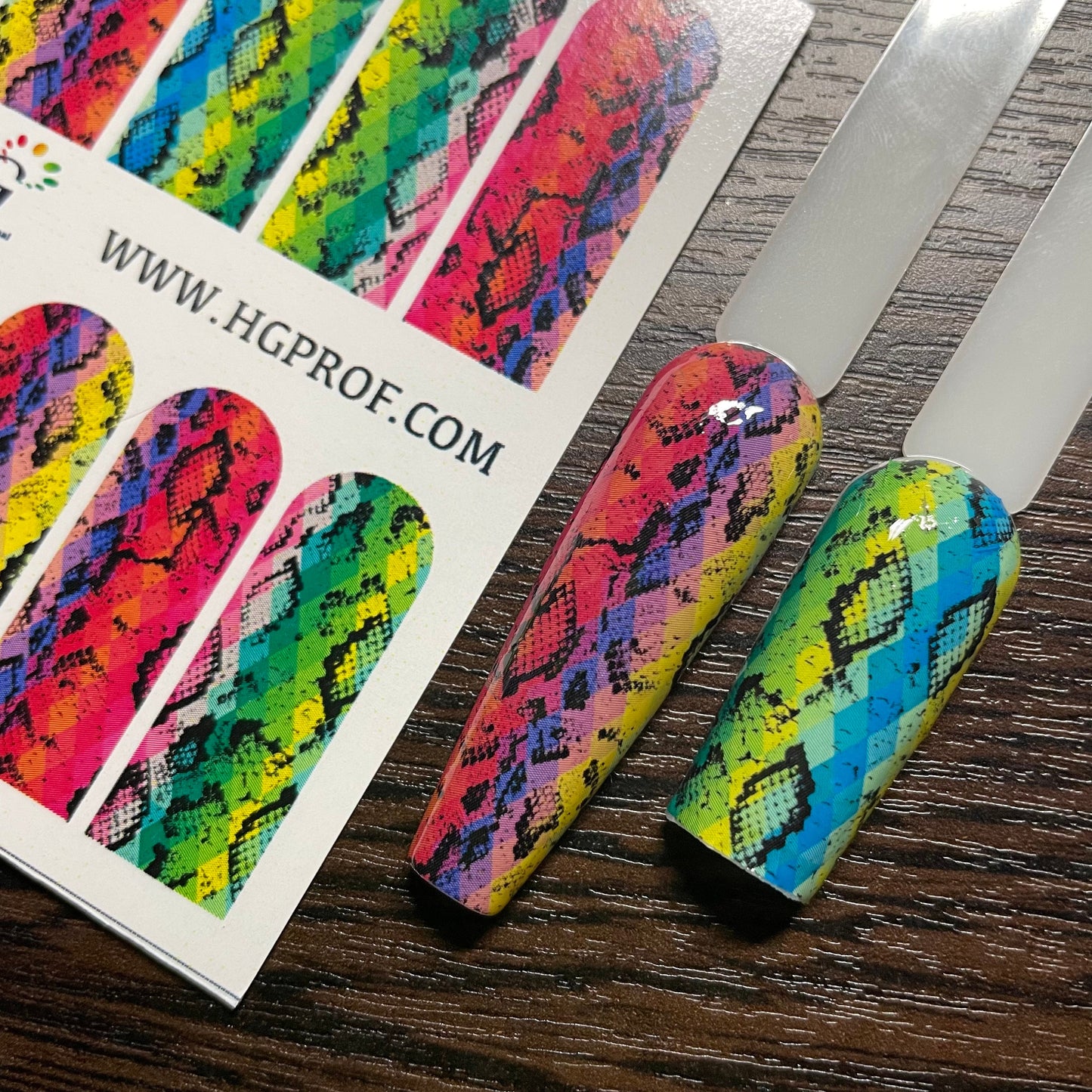 020 Nail Water Decals