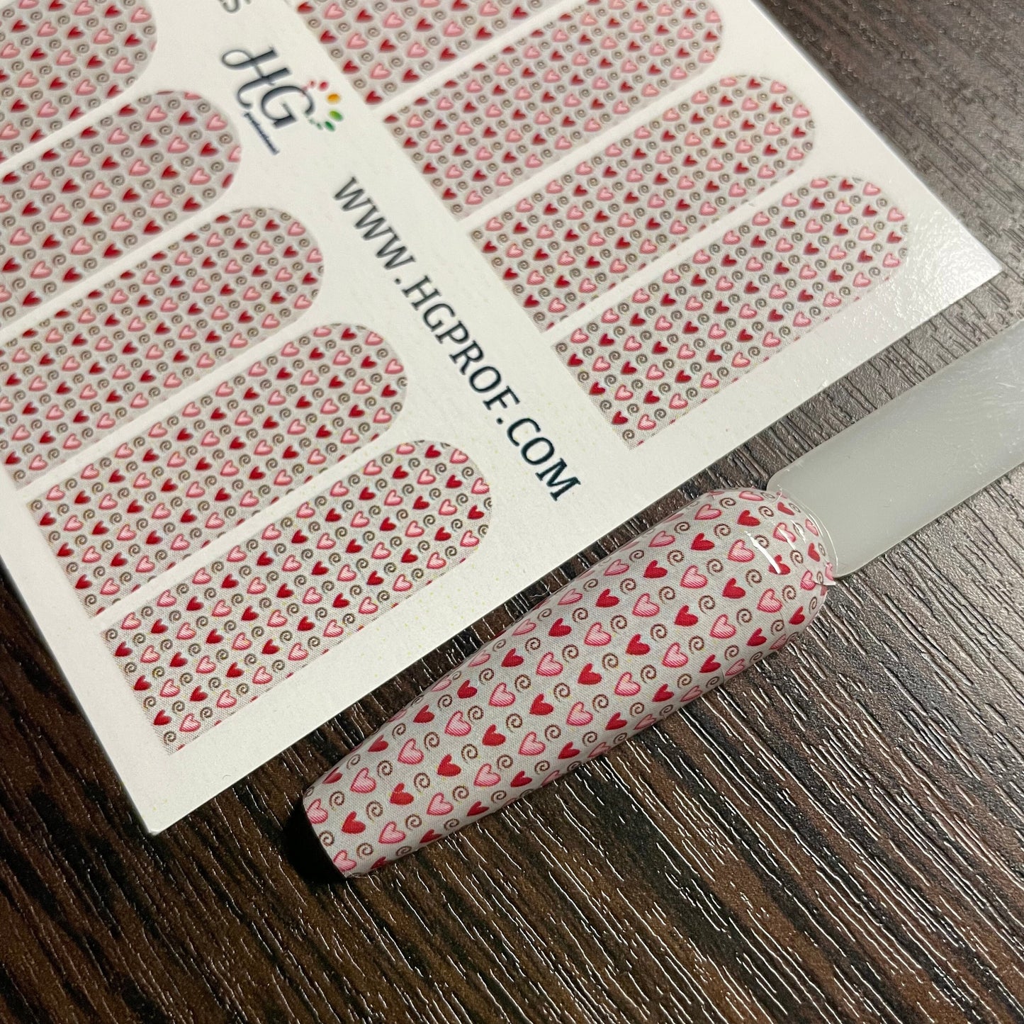 624 Nail Water Decals